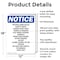 Signmission Safety Culture Sign, 12 in Width, Aluminum, Rectangle OS-2PACK-NS-A-1218-V-17255 - alternate 4
